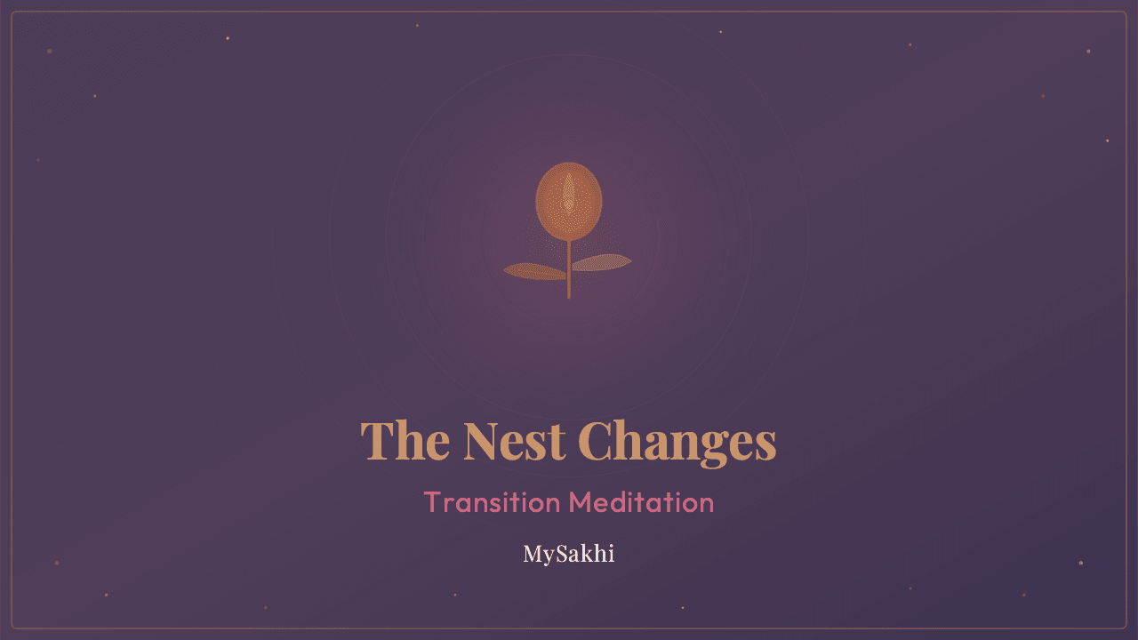 The Nest Changes Shape