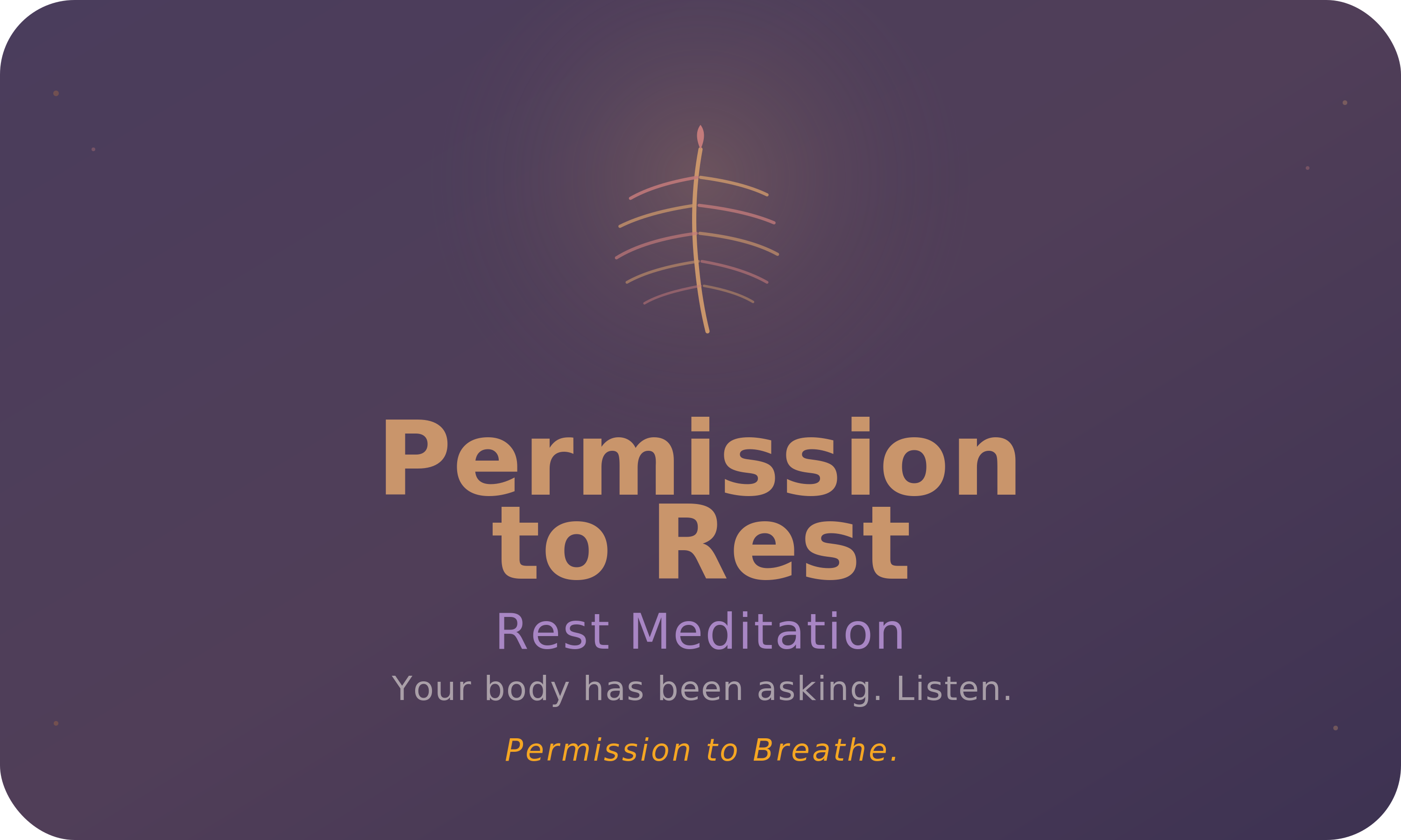 Permission to Rest Completely