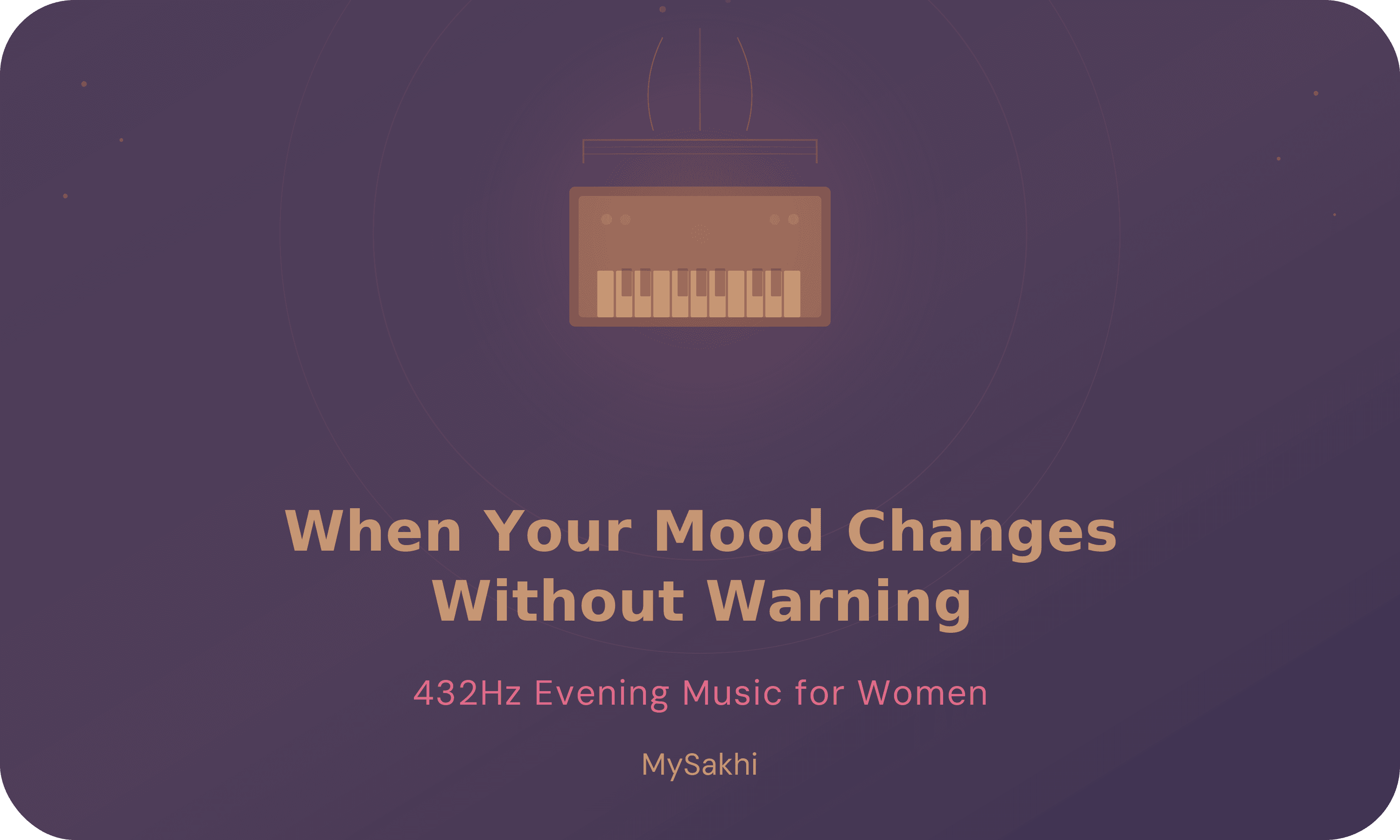 Heavy Days Need Soft Sound.