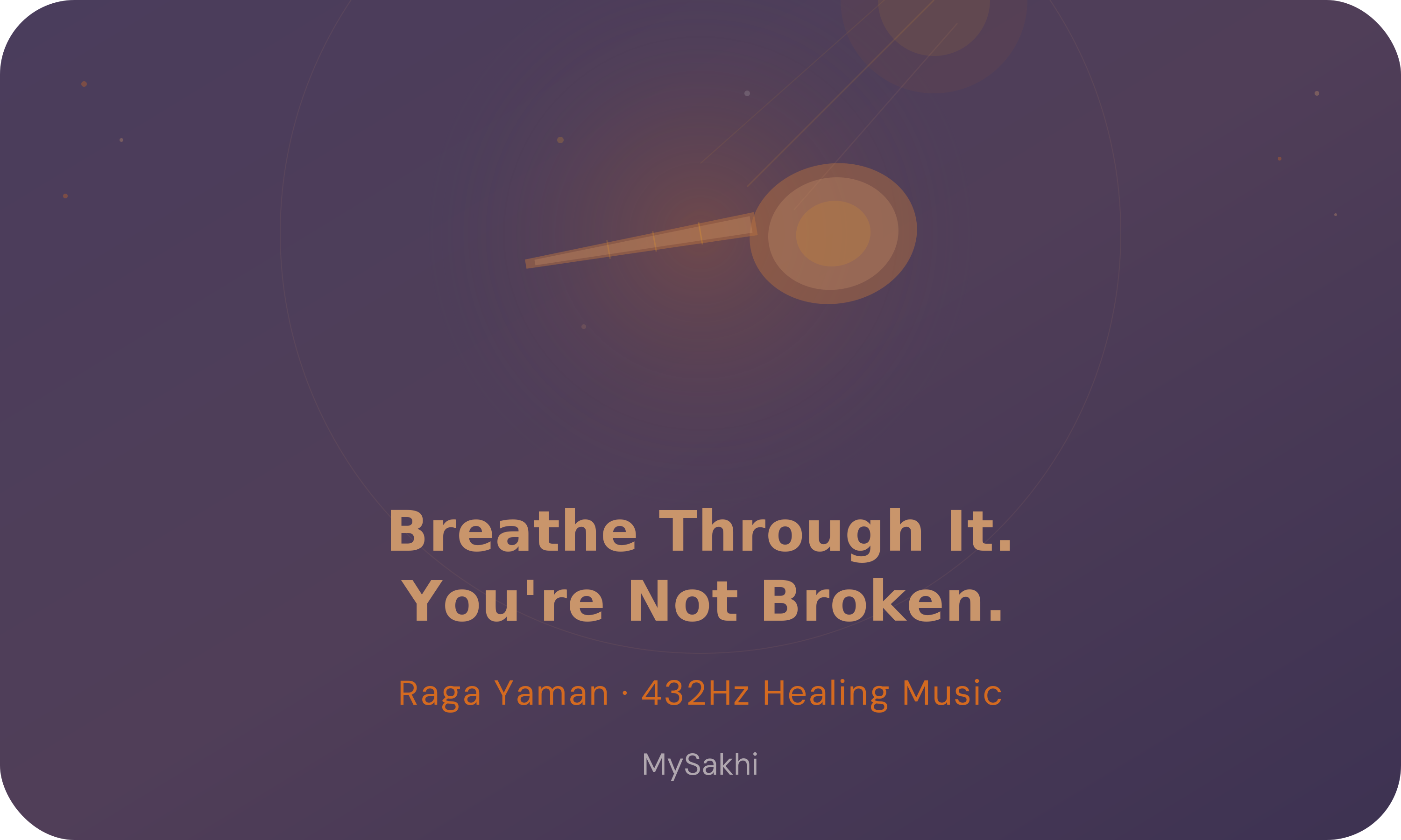 Evening Doesn't Ask. It Holds.