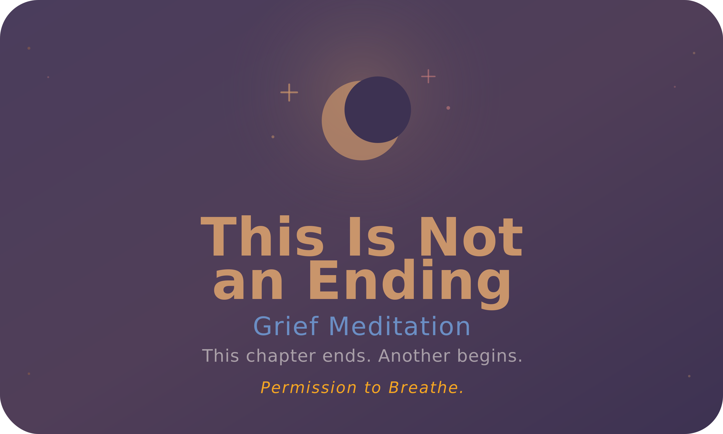 This Is Not an Ending