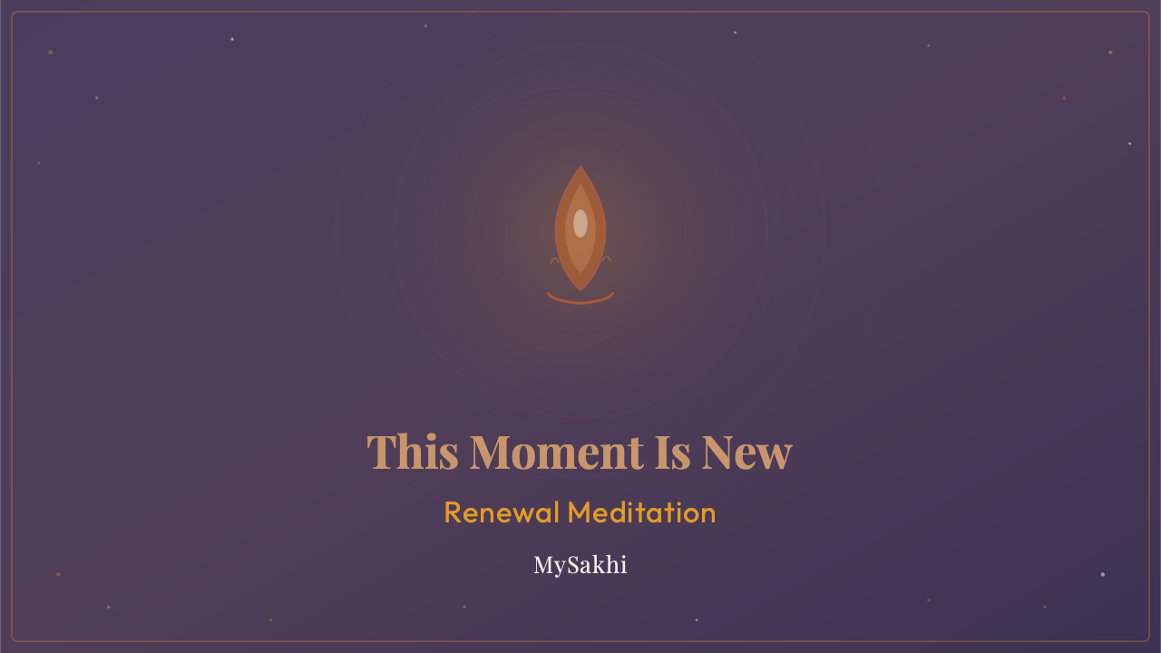 This Moment Is New