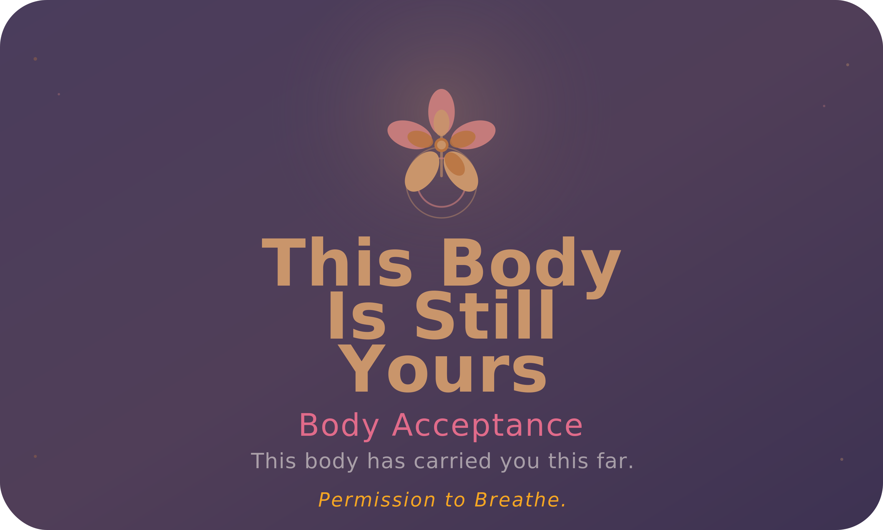 यह शरीर अभी भी तुम्हारा है