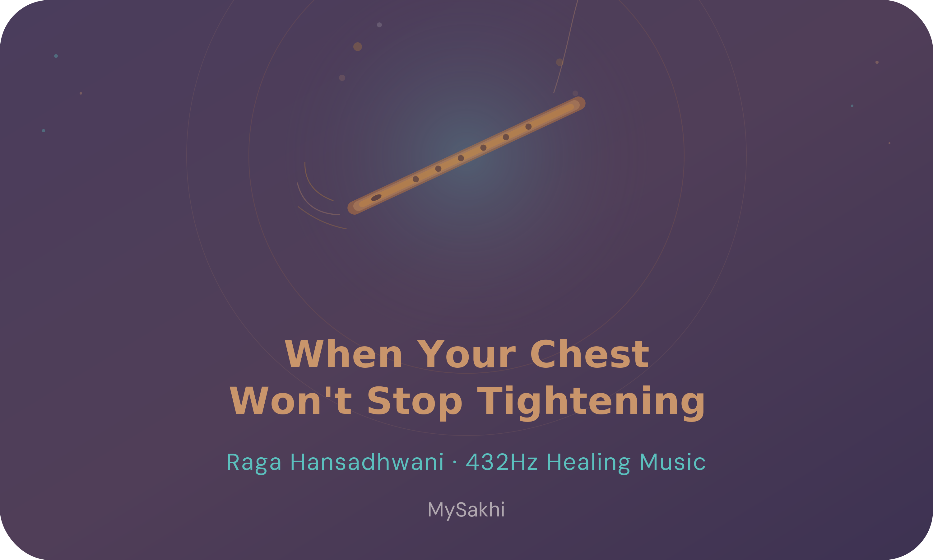 Breathe. The Flute Remembers.